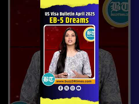 Why the US Visa Bulletin April 2025 Is Shaking Up Indian EB-5 Dreams #visa #immigration