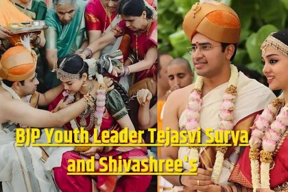 BJP Youth Leader Tejasvi Surya and Shivashree's (1)