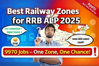 Best Railway Zones for RRB ALP 2025 9970 Vacancies