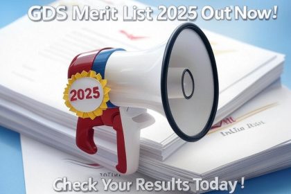 India Post GDS Merit List 2025