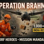 Operation Brahma NDRF rescuers Myanmar earthquake