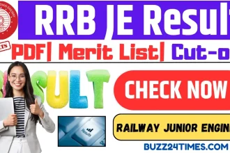 RRB JE Result 2025
