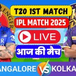 Check IPL 2025 live score, squads, match schedules, points table, fixtures, updates, photos, and videos on KKR vs RCB Buzz24 Times