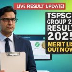 TSPSC Group 2 Result 2025 LIVE Telangana Group 2 Results Check Direct Link