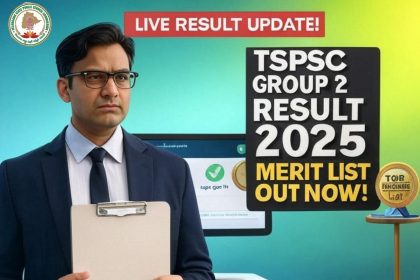 TSPSC Group 2 Result 2025 LIVE Telangana Group 2 Results Check Direct Link
