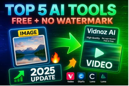 Top 5 New Image to Video AI