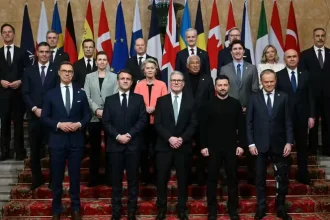 UK summit Ukraine security 2025