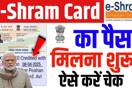 EShram Card Balance Check