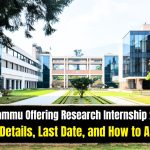 IIT Jammu Offering Research Internship 2025