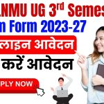 LNMU UG 3rd Semester Exam Form 2023-27