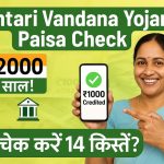 Mahtari Vandana Yojana Paisa Check Online