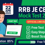 RRB JE CBT-2 Mock Test 2025