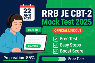 RRB JE CBT-2 Mock Test 2025