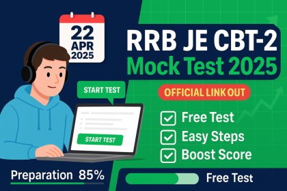 RRB JE CBT-2 Mock Test 2025