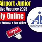 AAI Airport Junior Executive Vacancy 2025