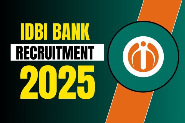 IDBI Recruitment 2025