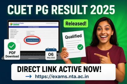 NTA CUET PG Result 2025
