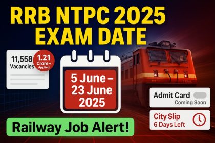 RRB NTPC 2025 Exam Date