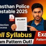 Rajasthan Police Constable Syllabus 2025