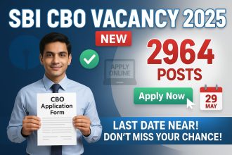 SBI CBO Vacancy 2025