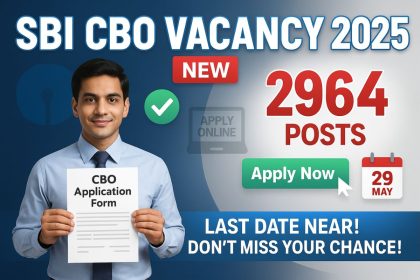 SBI CBO Vacancy 2025