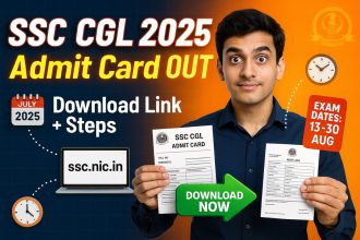 SSC CGL Admit Card 2025