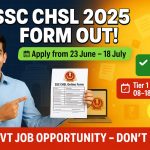 SSC CHSL Recruitment 2025