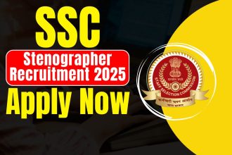 SSC Stenographer Recruitment 2025