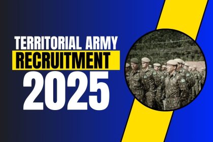 Territorial Army Recruitment 2025