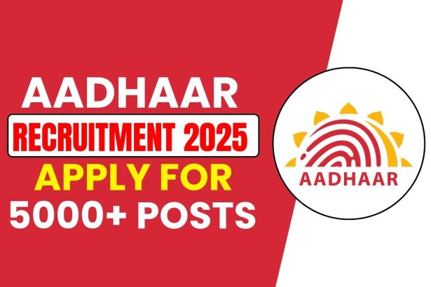 Aadhar Card Recruitment 2025