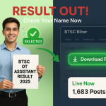 BTSC OT Assistant Result 2025