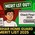 Bihar Home Guard Merit List 2025