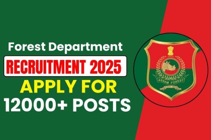 Forest Department Recruitment 2025