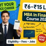 MBA In Finance Course 2025