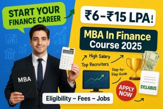 MBA In Finance Course 2025