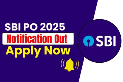 SBI PO 2025 Notification Out