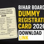 Bihar Board 12th Dummy Registration Card 2026