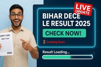 Bihar DECE LE Result 2025