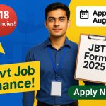 Chandigarh JBT Teacher Recruitment 2025