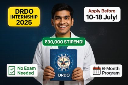 DRDO Internship Program 2025