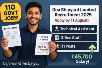 Goa Shipyard Limited Recruitment 2025