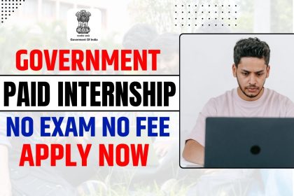 Govt PAID INTERNSHIP 2025