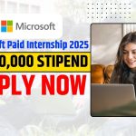 Microsoft Paid Internship 2025
