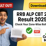 RRB ALP CBT 2 Result 2025