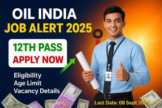 OIL India Junior Office Assistant Vacancy 2025
